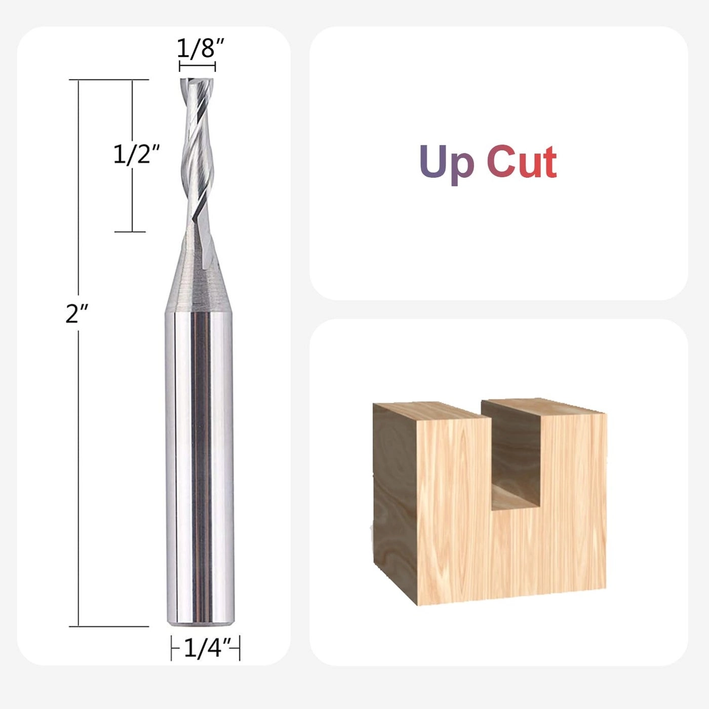 Carbide End Mill - 1/8"