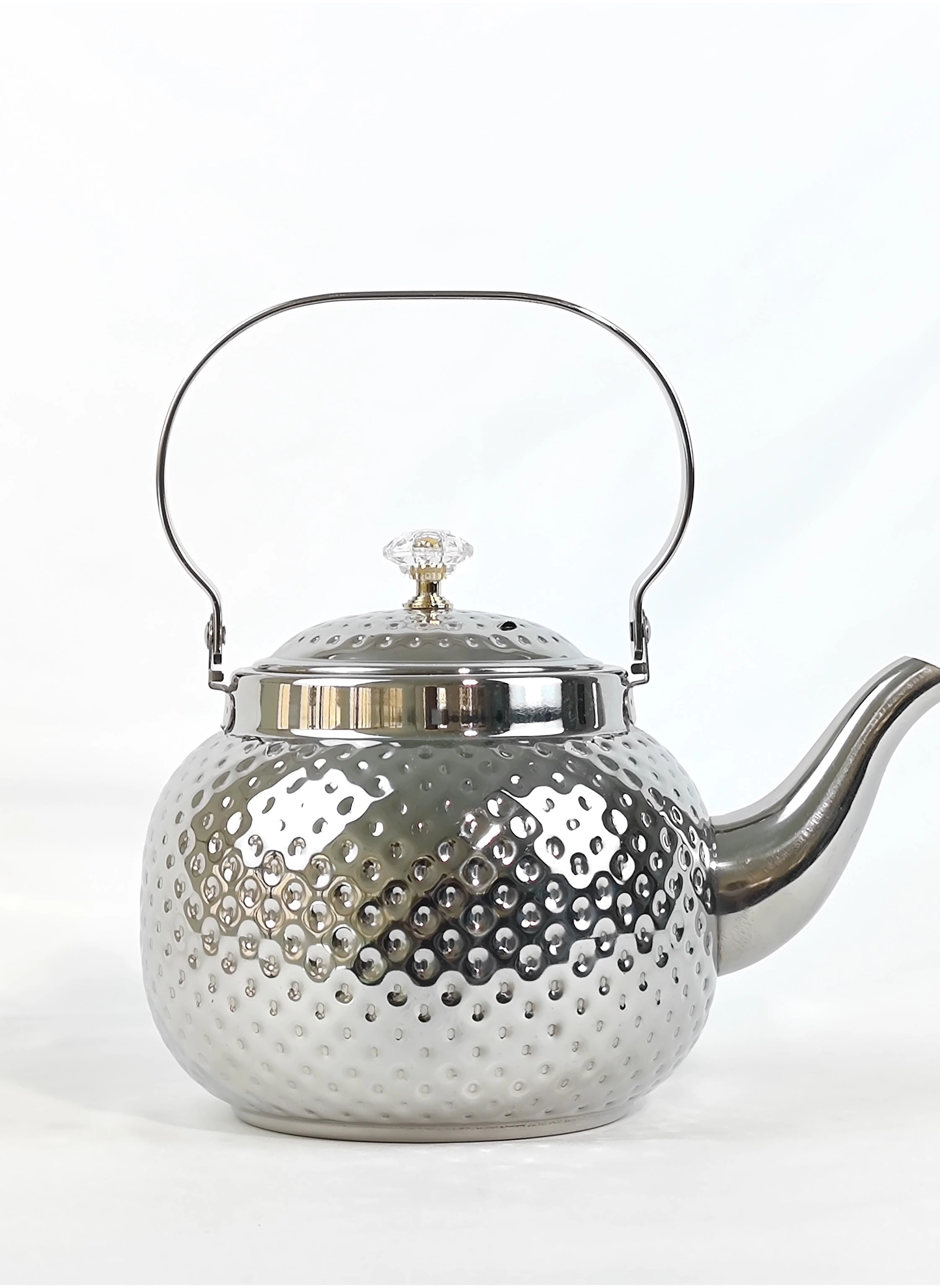 Teapot with Removable Infuser - Stainless Steel 1.6 L