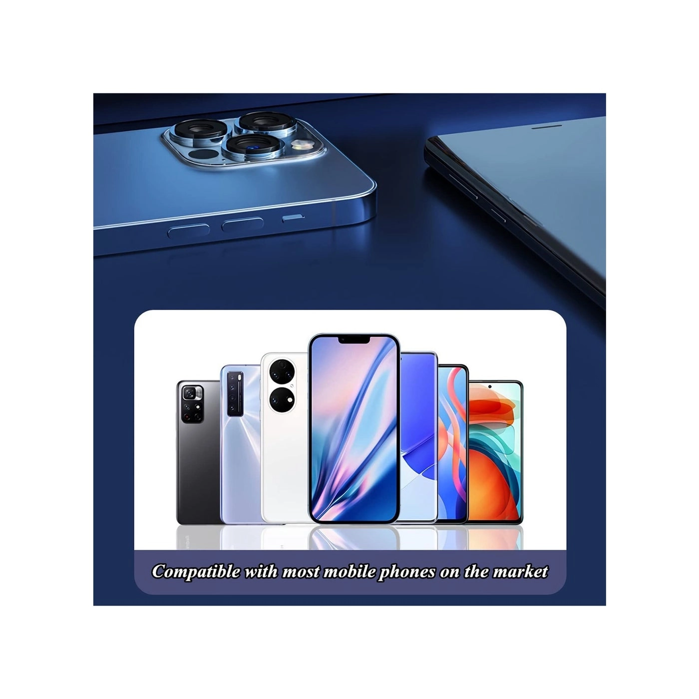 Phone Cooler - Cooling Fan LED Display USB Powered