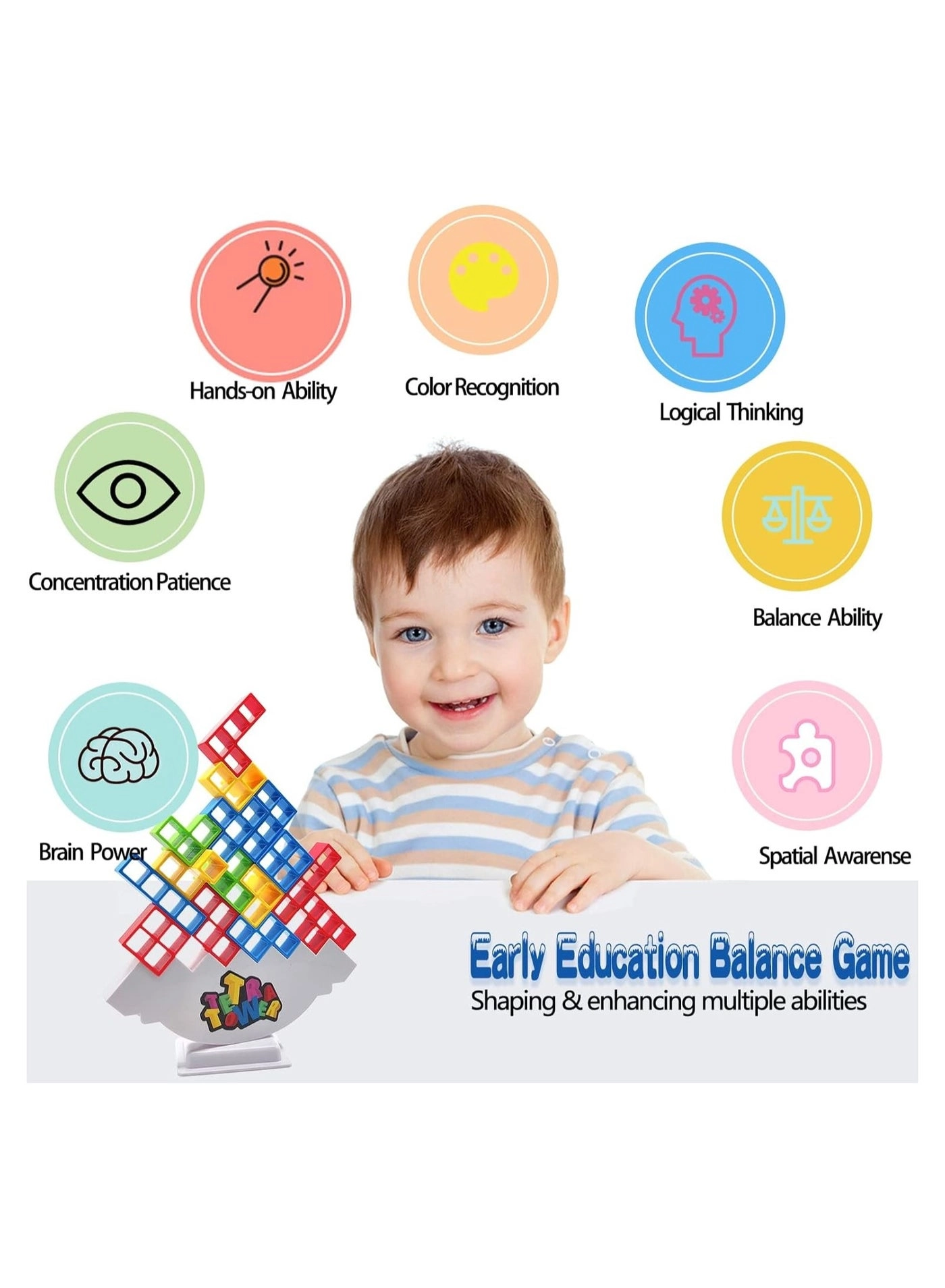 Balance Tower - 16 pcs