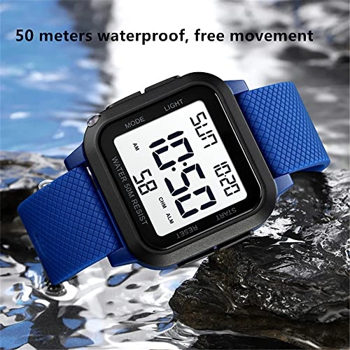 Sport Digital Watch 40mm Acrylonitrile Butadiene Styrene