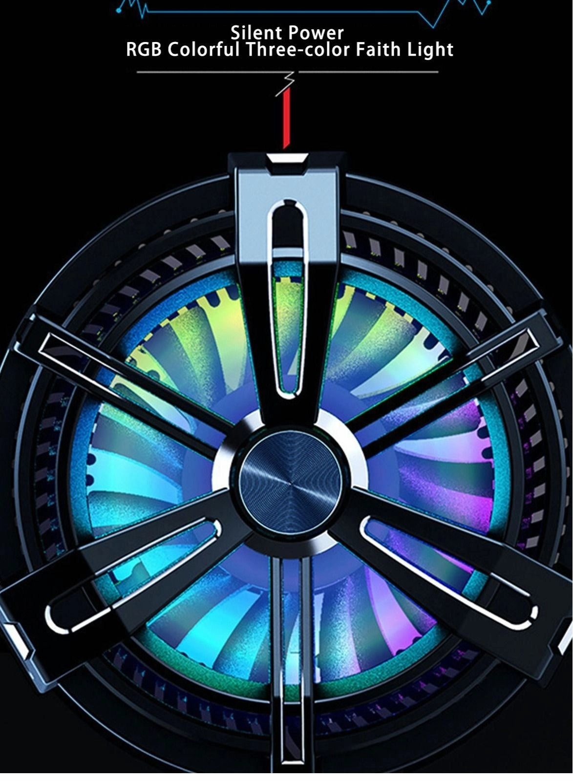 Mobile Phone Cooler - MagSafe Magnetic Cooling Fan