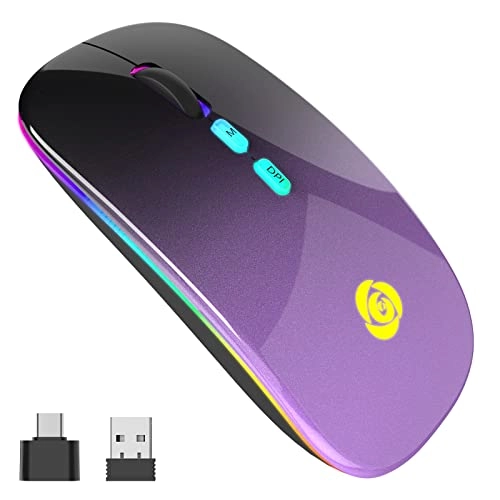 LED Wireless Mouse - Bluetooth