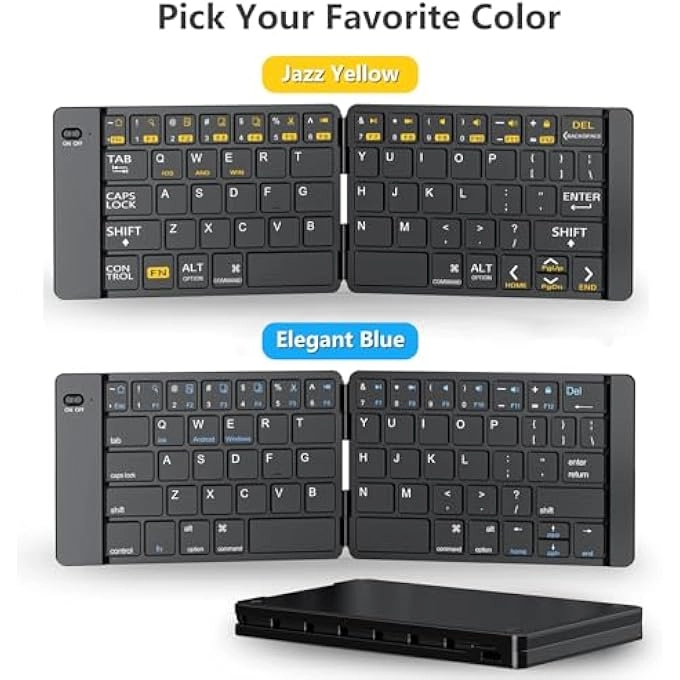 TRI-FOLD BLUETOOTH KEYBOARD - Wireless