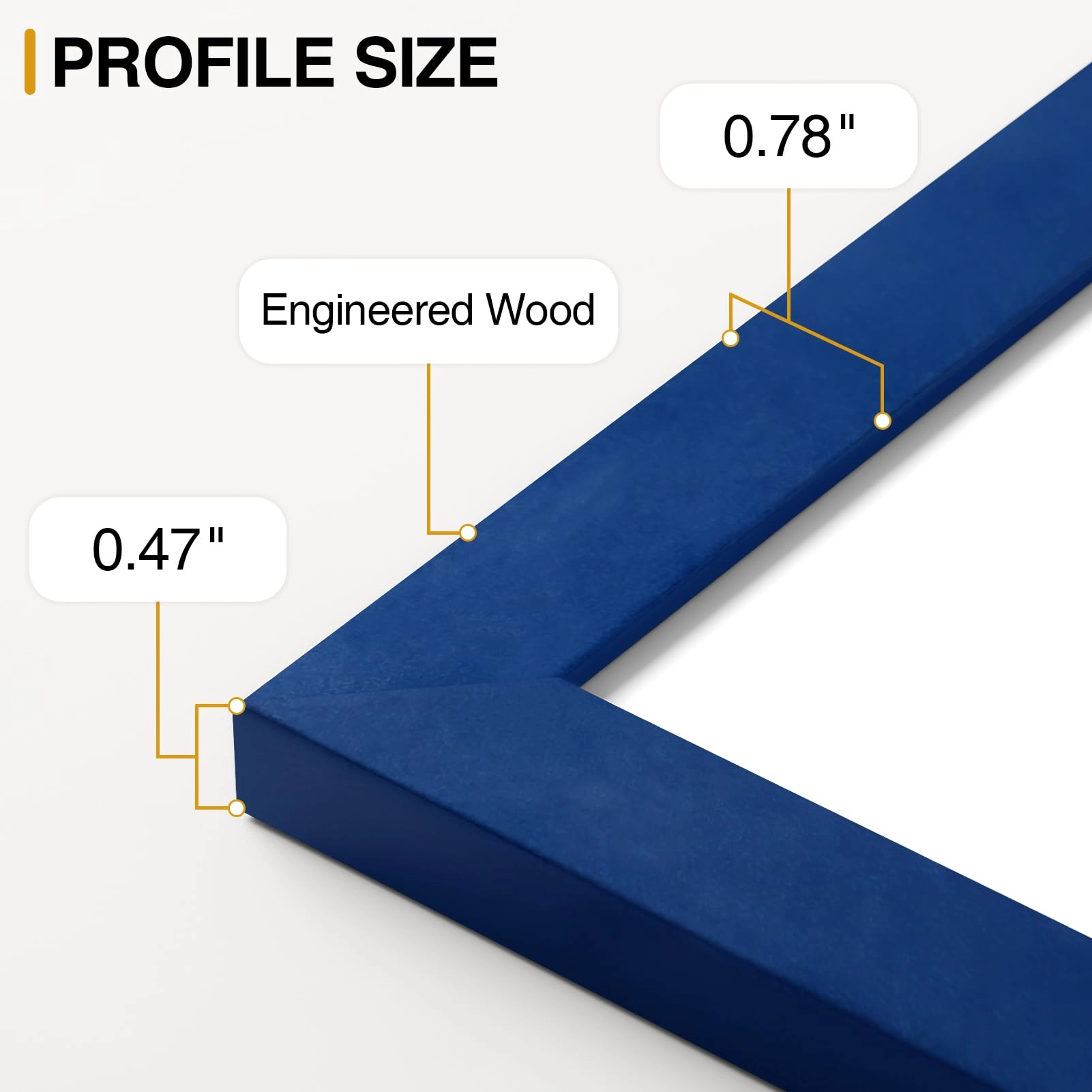 Picture Frames Set - 10 Pack Rustic Grey