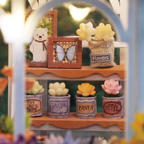 Miniature Dolls House Kits - Sunshine Greenhouse