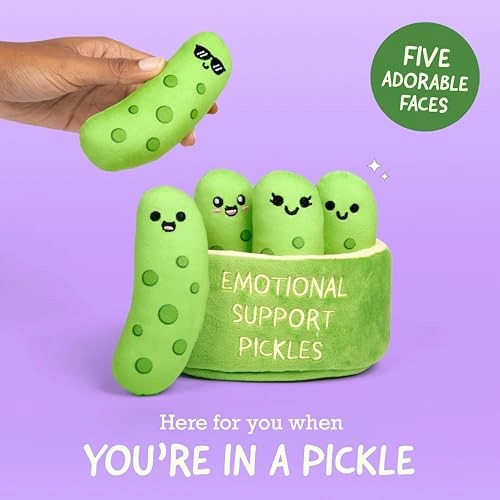 Emotional Support Plushies - Pickle - 15 cm