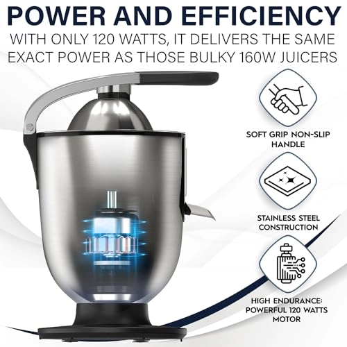 Electric Citrus Juicer - 160W 0.5L