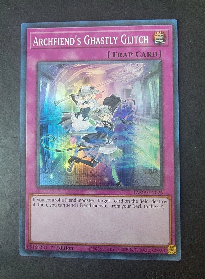 Yu-Gi-Oh! Archfiend's Ghastly Glitch TAMA-EN026
