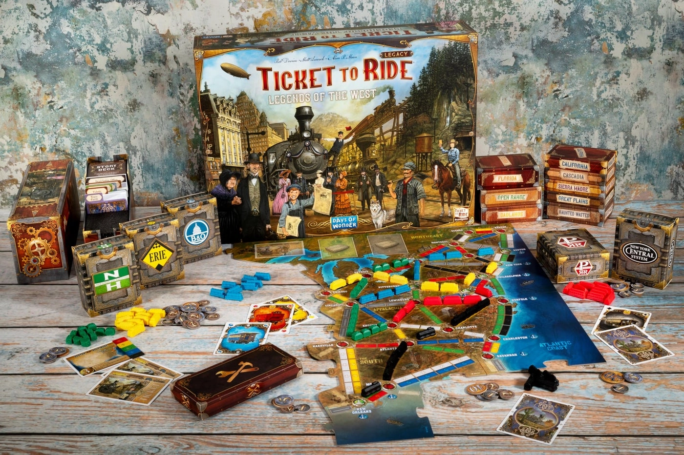 Ticket to Ride Legacy: Legends of The West