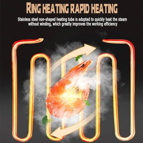 Electric Steamed Buns Machine - Four-Hole Stainless Steel 30-110C