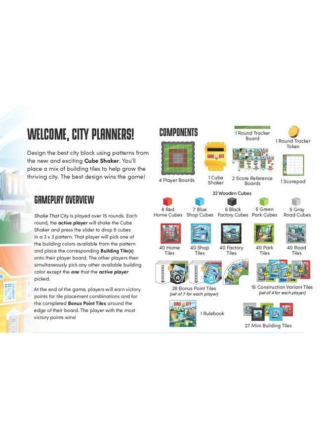Shake That City - Tile-Laying Game