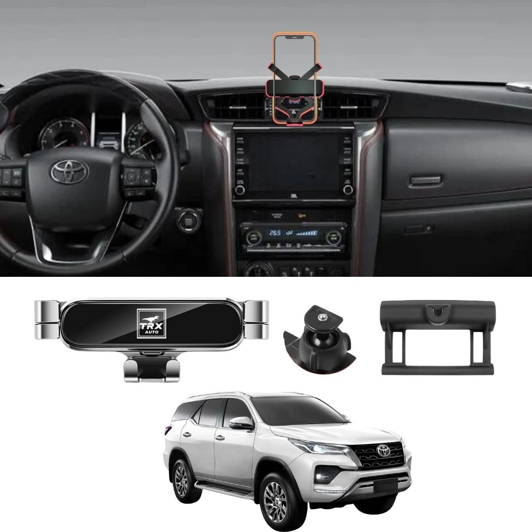 TRX AUTO Phone Holder Mount - Fortuner 2016 To 2021
