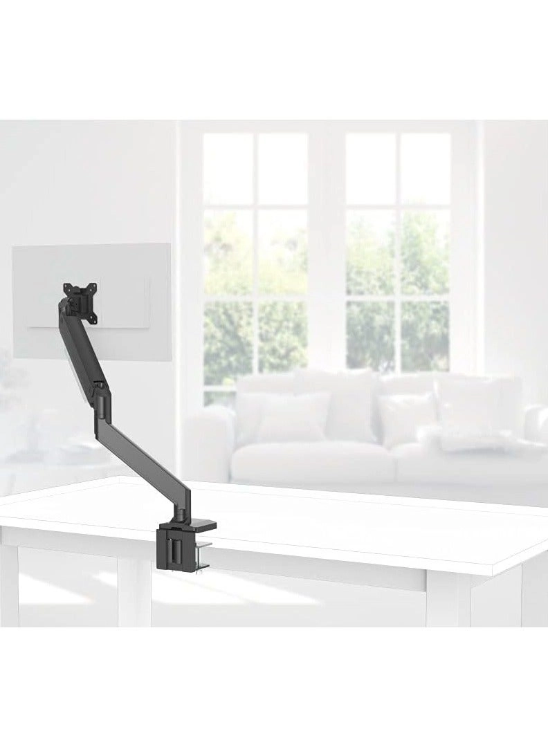Fullmotion Single Arm Monitor Desk Mount Stand - 1 33 to 88.9 cm