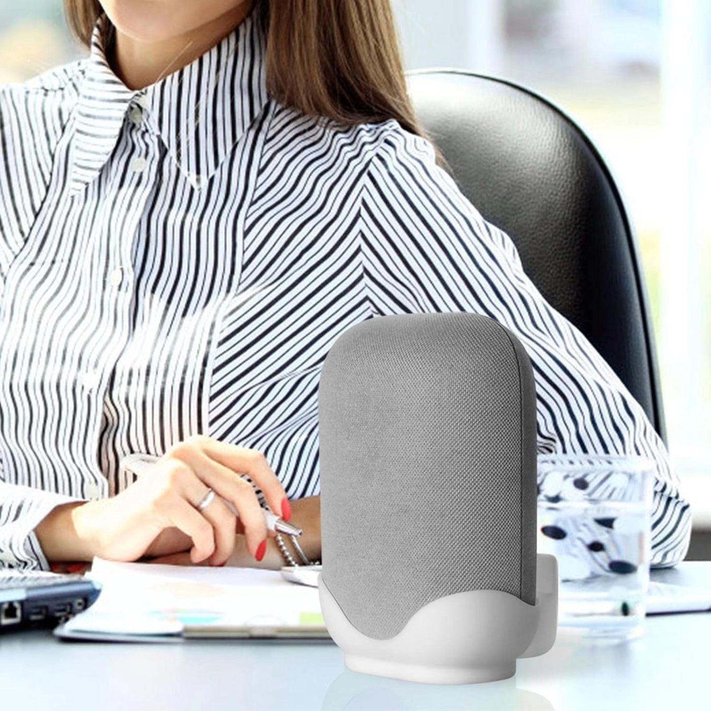 Wall Mount Holder - Google Nest Audio White