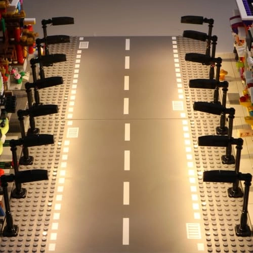 Building Block Street Lights (2039 11062) - LED White Light