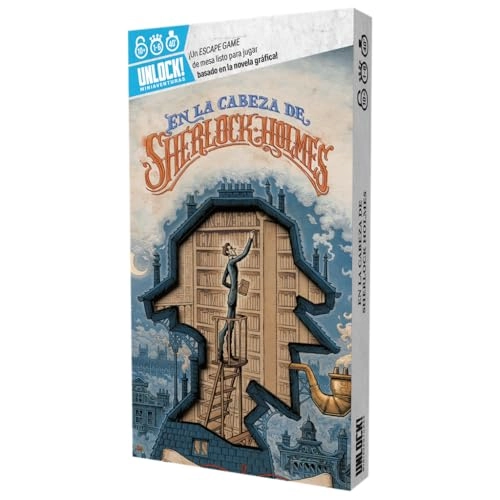 Unlock! Mini: In the Mind of Sherlock Holmes - Card Game (Spanish)