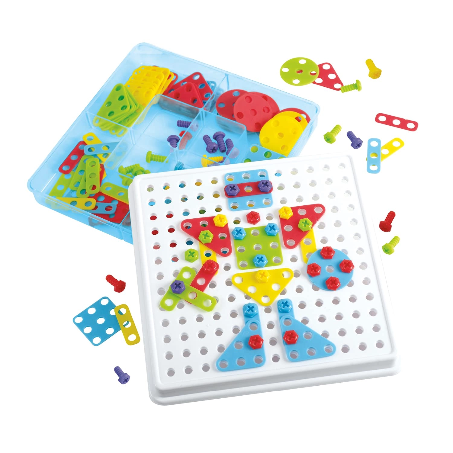 Kidoozie Create Construct Building Kit - STEAM Mosaic Ages 3