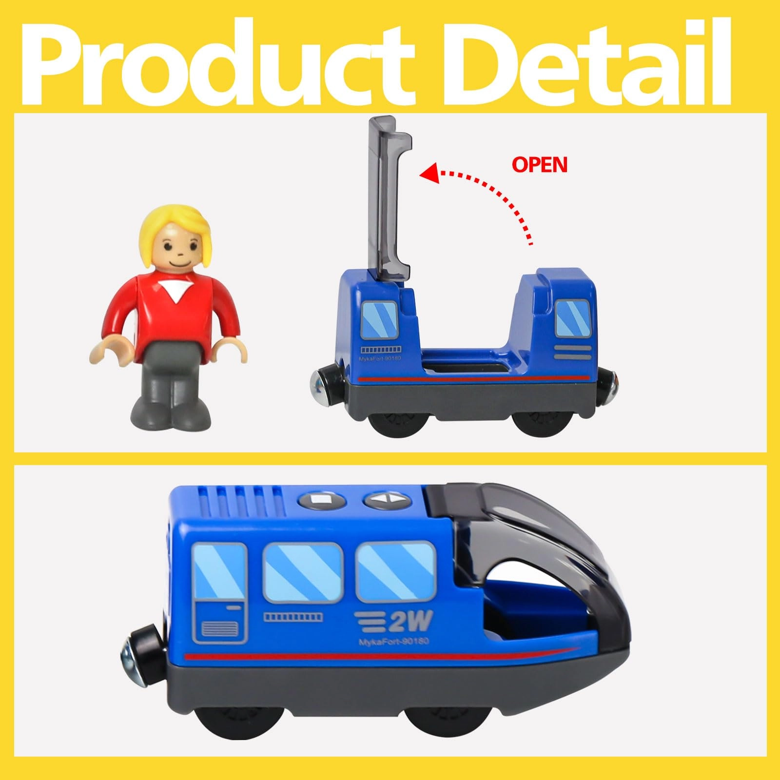 Electric Train Set - HO scale 1.0 pcs