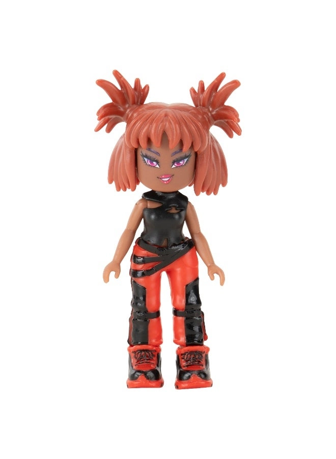 Fire Fairy Doll Figure - 3-Inches Core Deluxe Ages 5+