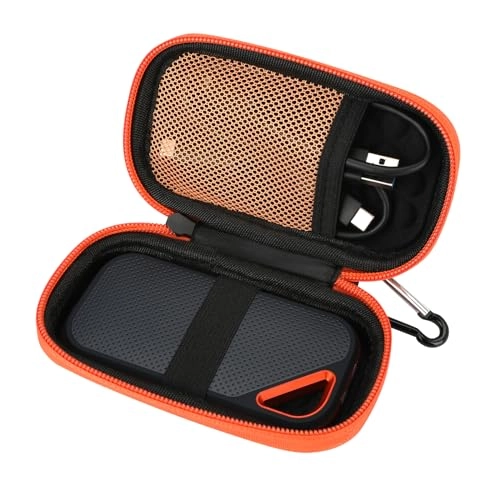 TUNYINSH Hard Case for Sandisk Extreme Pro/Sandisk Extreme Portable External SSD - 128GB 500GB 1TB 2TB