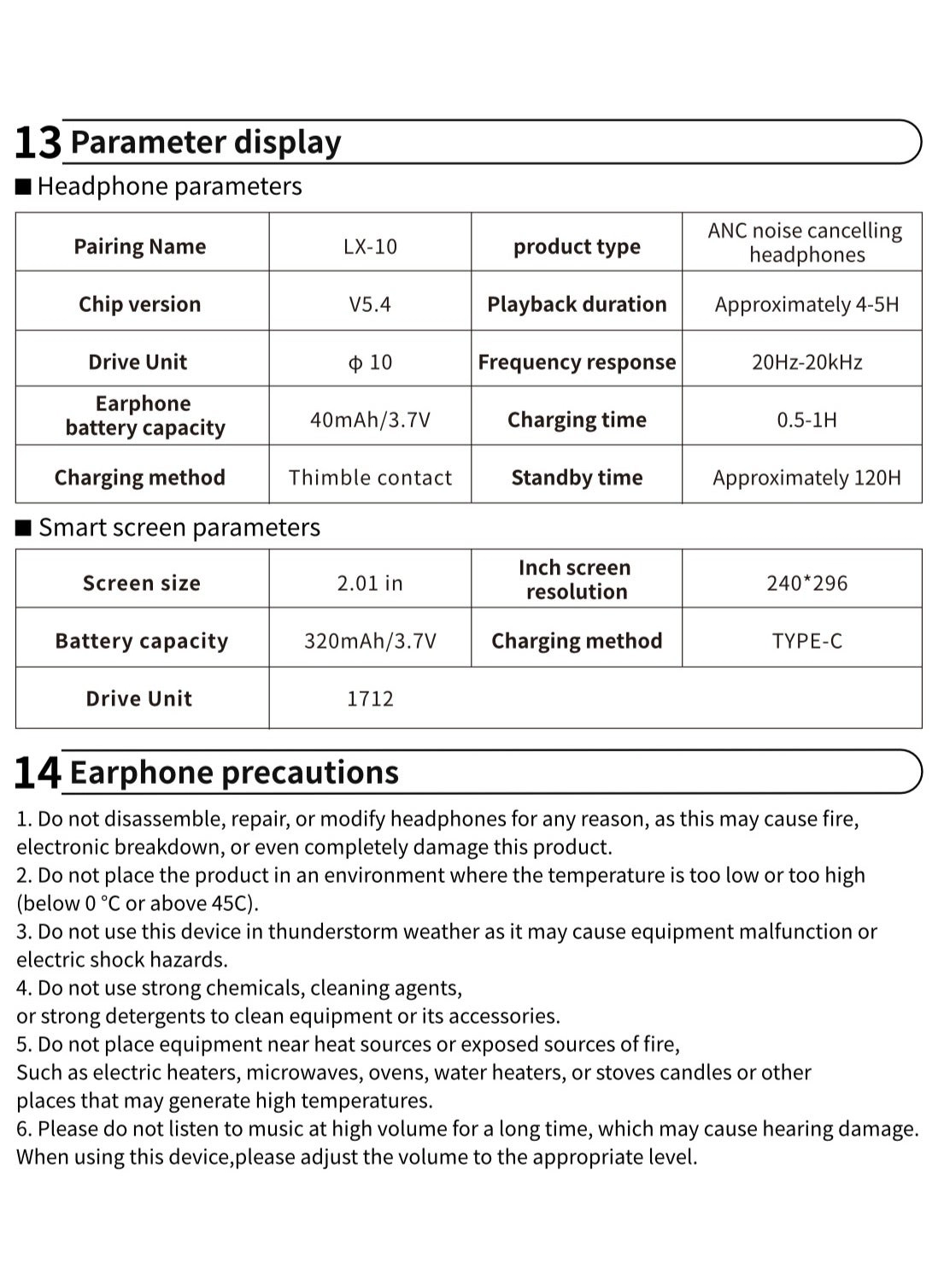 ANCTSW Wireless Earbud