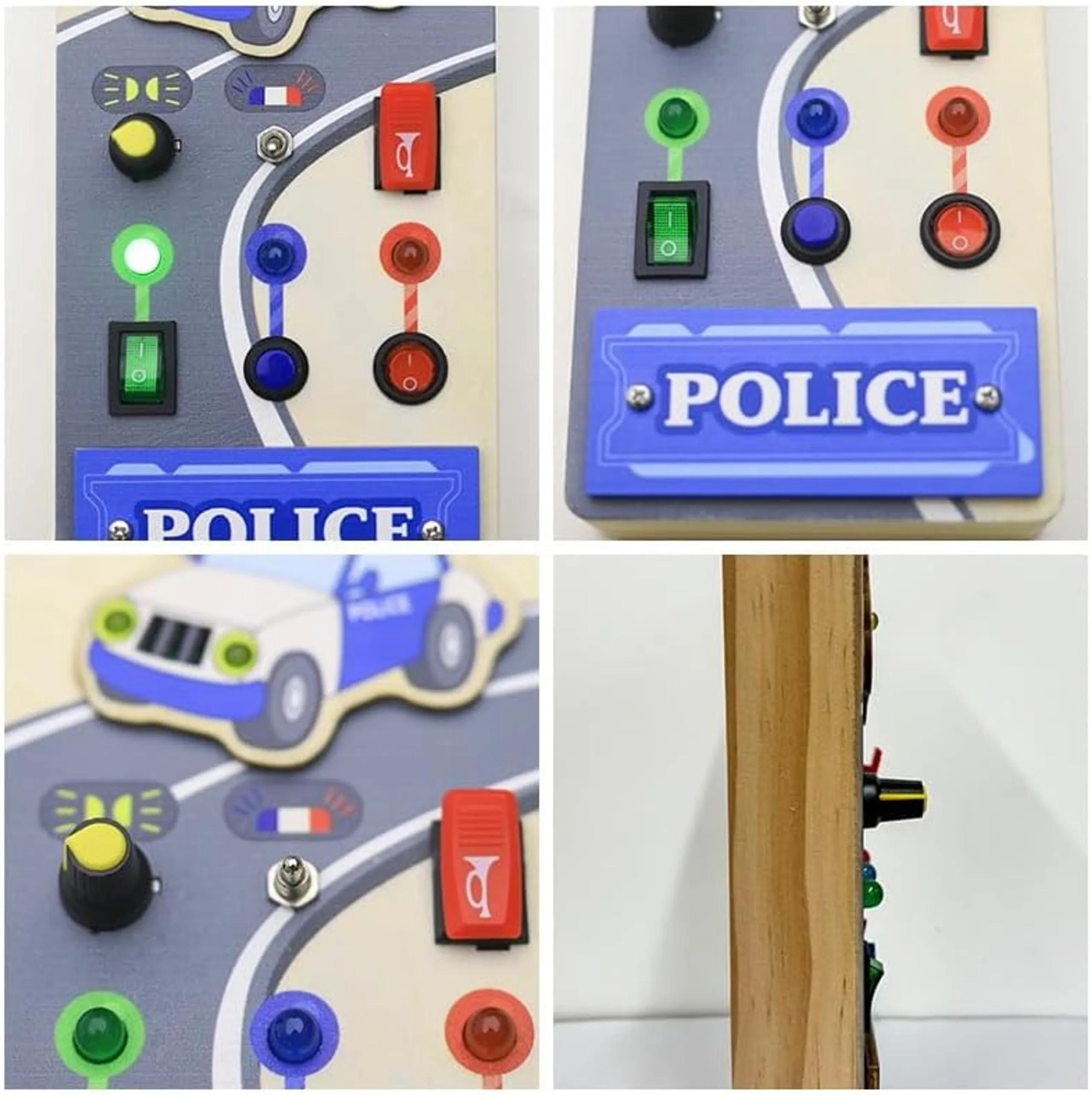 Police Car Busy Board - 3 years+