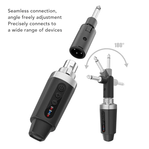 Wireless XLR Transmitter & Receiver - UHF