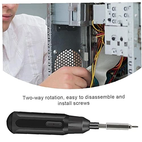 Cordless Electric Screwdriver - 5N·M MAX Rechargeable USB Charging