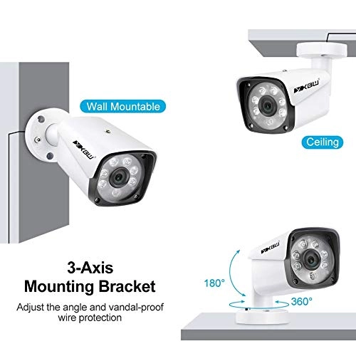 4CH DVR + Bullet Camera - 8pcs 1080P/2.0MP