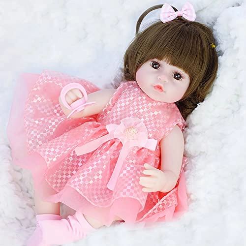 Reborn Baby Doll - 16.5 Inch Vinyl Toddler Girl