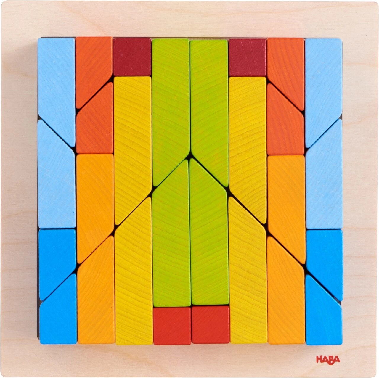 3D Arranging Game - Creative Stones Wooden Geometric Shapes