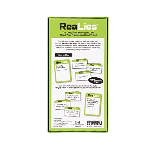 ReaLies - 350 17 years and up English