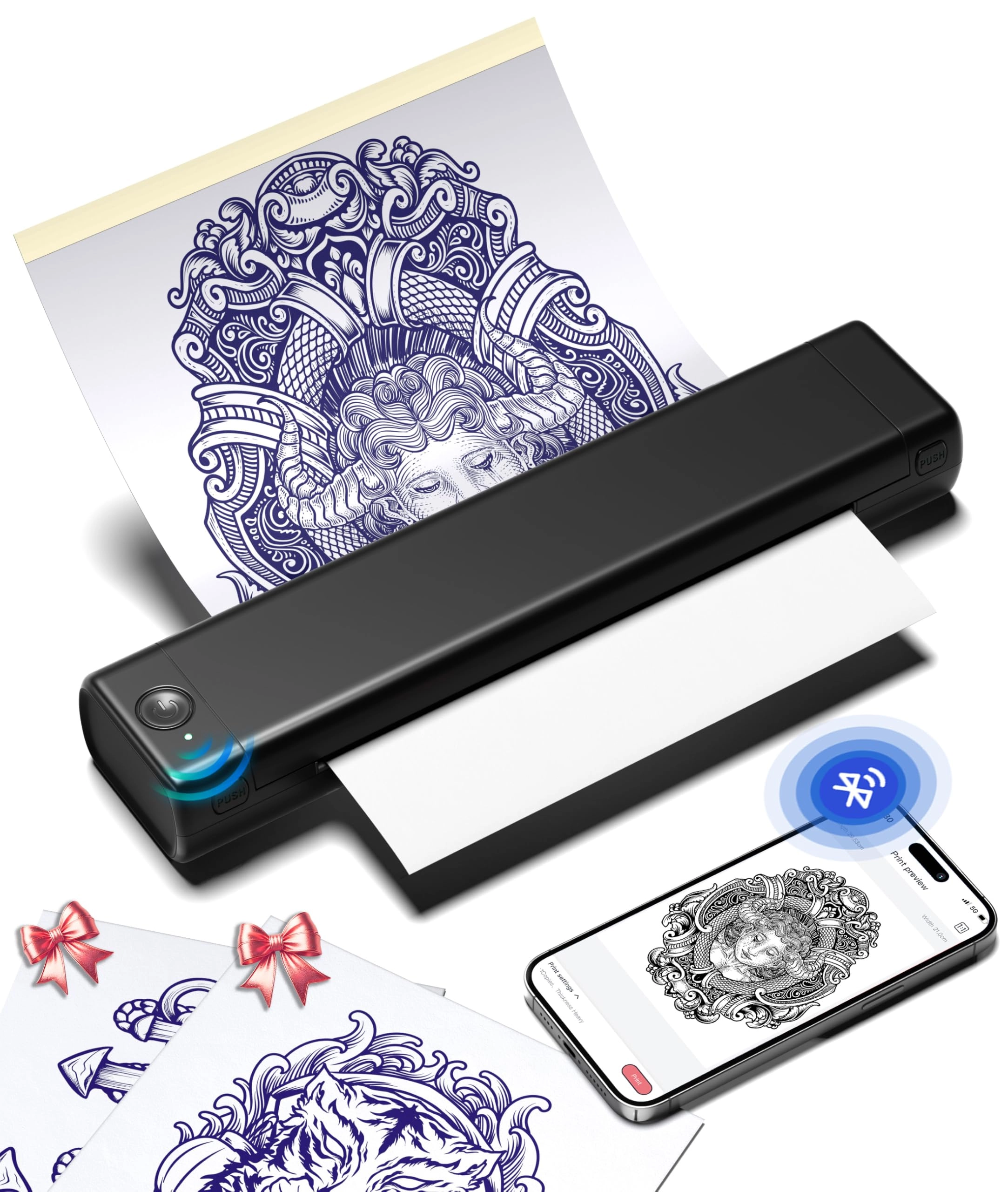 Phomemo M08F - Thermal Black & White