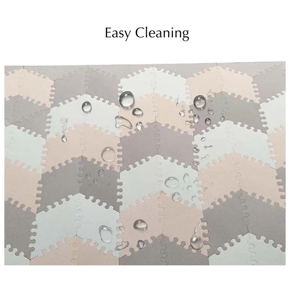 Play Mat Multi-Shape - Peach & Brown 6 months