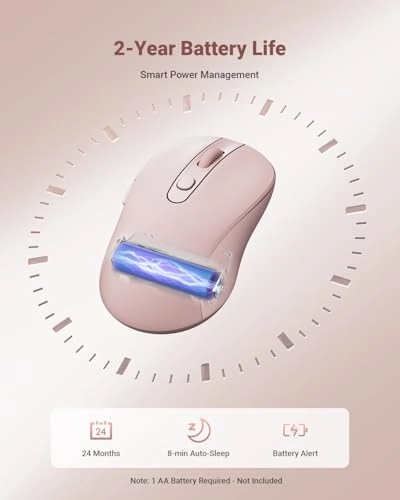 MW17 Slim Mini Cordless Mouse - USB