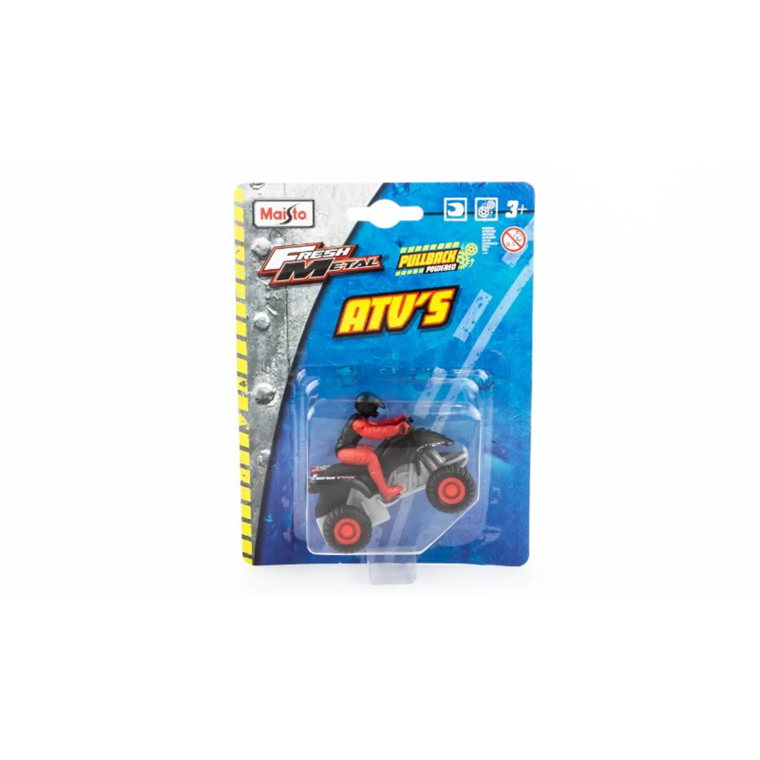 Pullback Powered ATV - 8cm