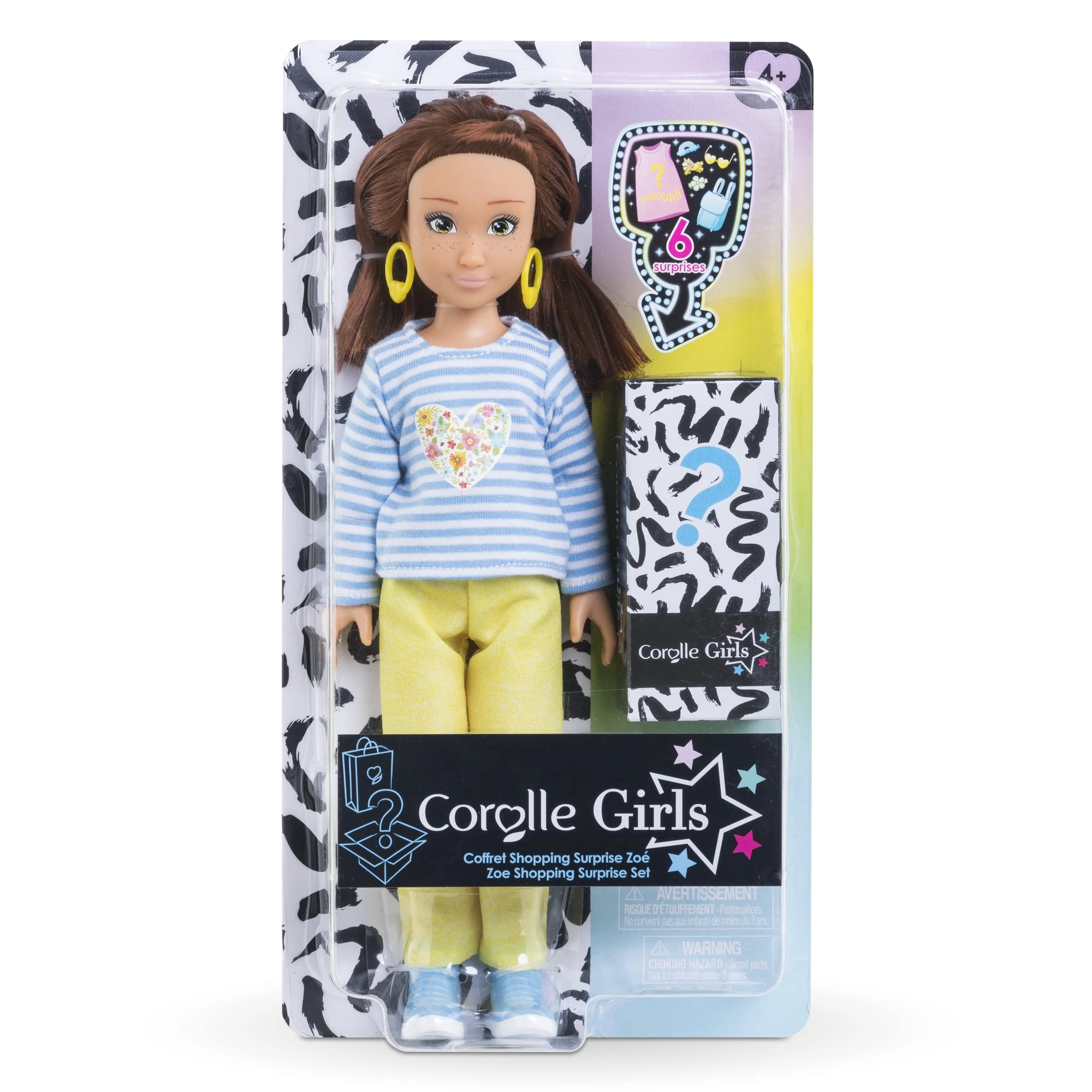 Corolle Zoe Dressing Doll - 28 cm Vinyl Plastic red hair Ages 4+