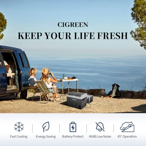 RV Car Refrigerator - 38 Quart Dual Zone