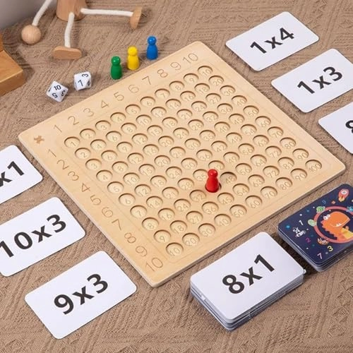 Wooden Multiplication Board
