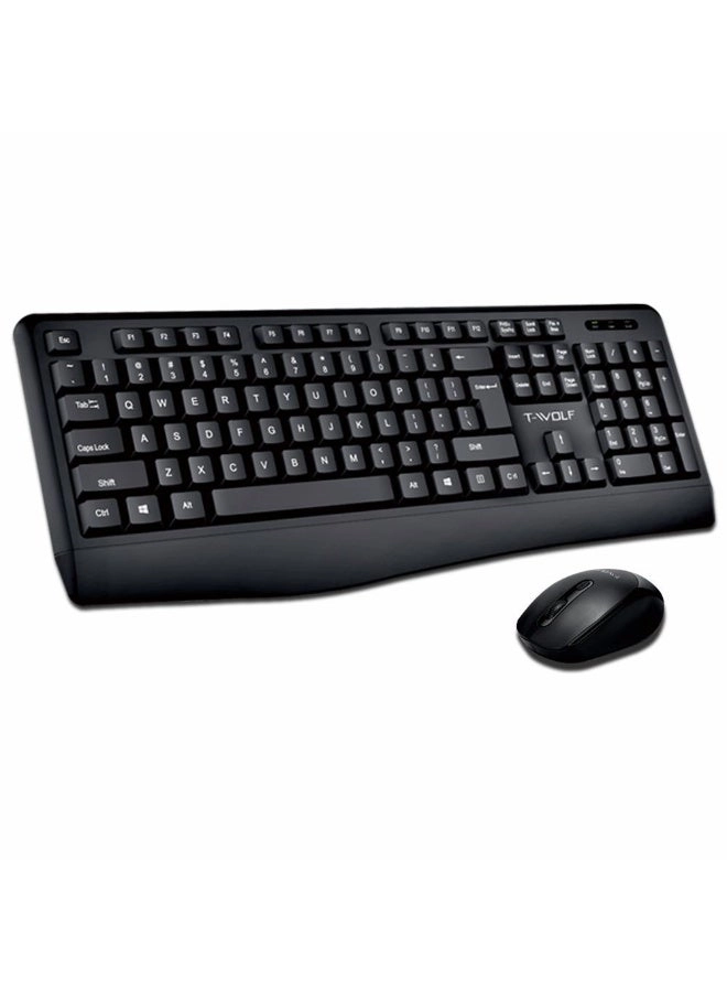 T-WOLF TF100 - wireless keyboard and mouse set Wireless 800/1200/1600