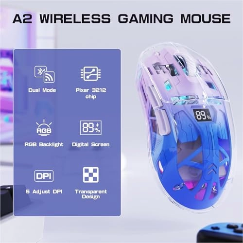 Wireless Gaming Mouse - Bluetooth