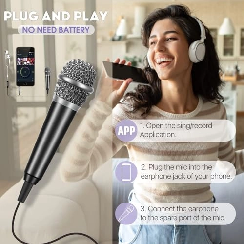 Mini Microphone Karaoke 3.5mm-Mini-Jack Microphone
