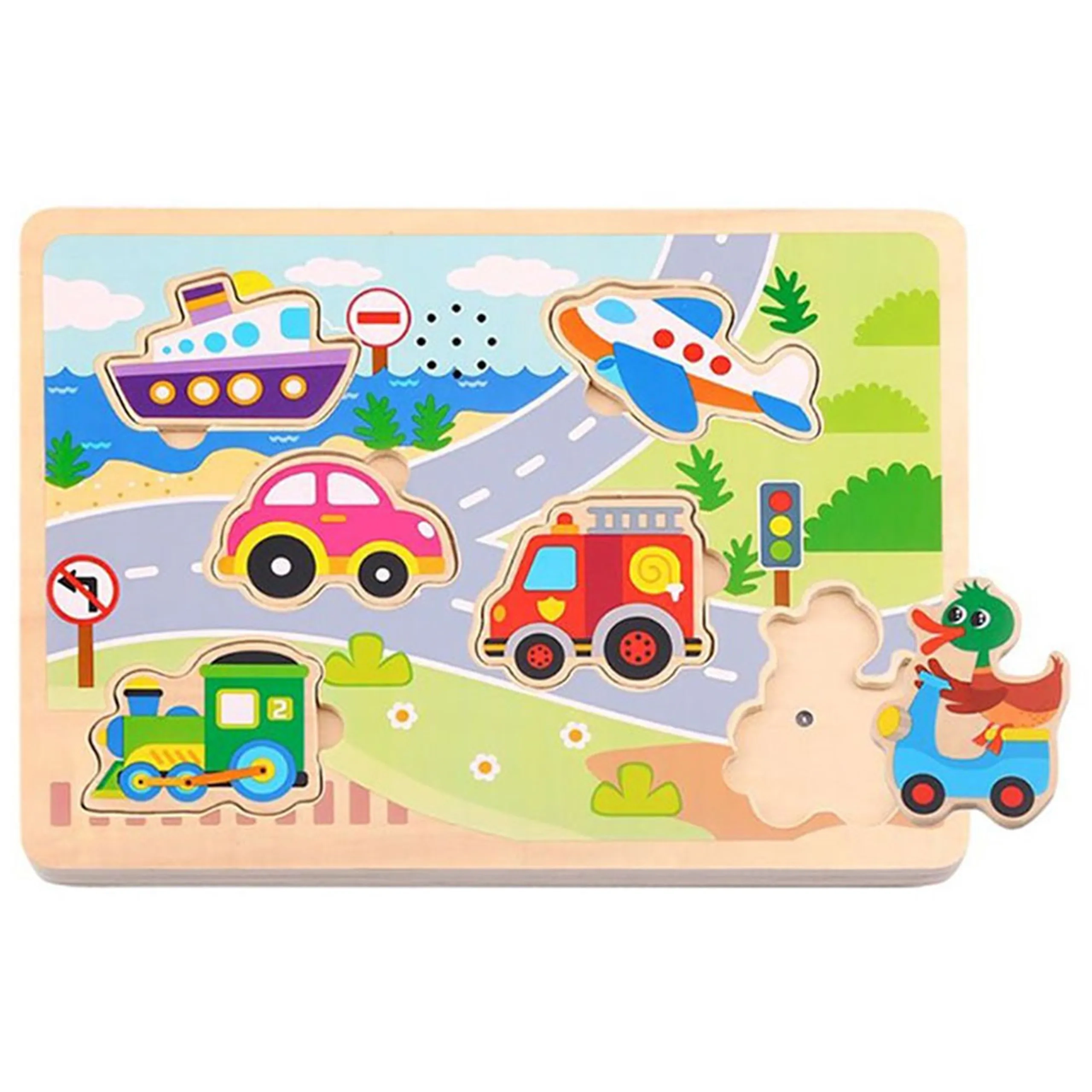 Vehicles Puzzle - Suitable for 18 months & above