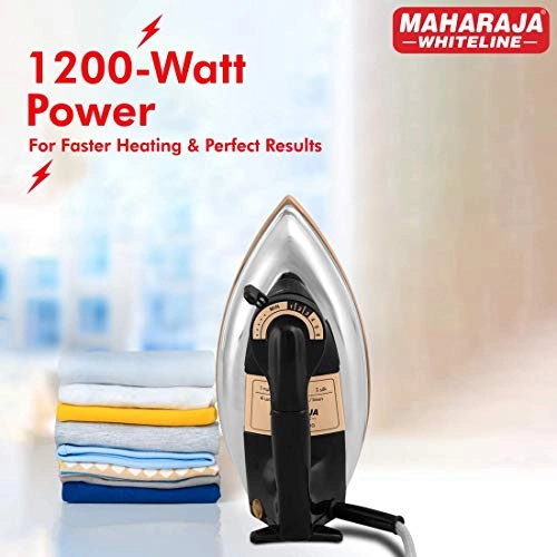 Classico Plancha - 1200W Dry Iron Non-Stick Soleplate