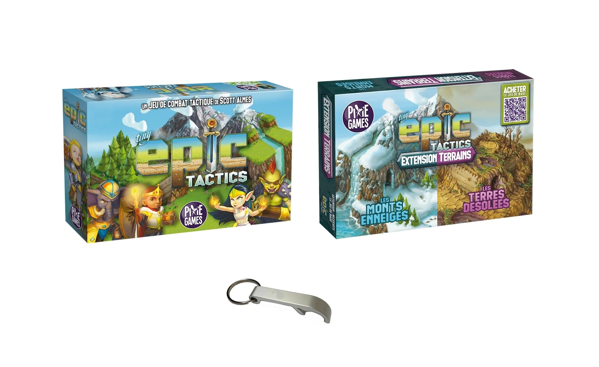 Blumie Shop Tiny Epic Tactics + Terrains - Expansion + Decaps (French)