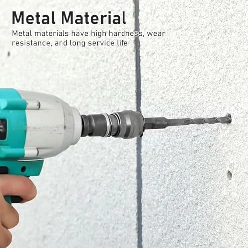 Rotary Hammer Adapter - 12 Volts Battery Powered Impact Bits