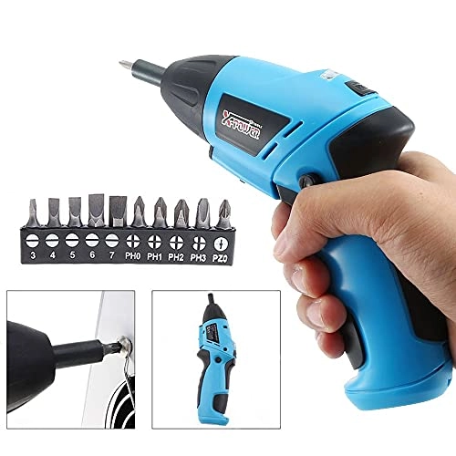 Handheld Dry Battery Folding Electric Screwdriver