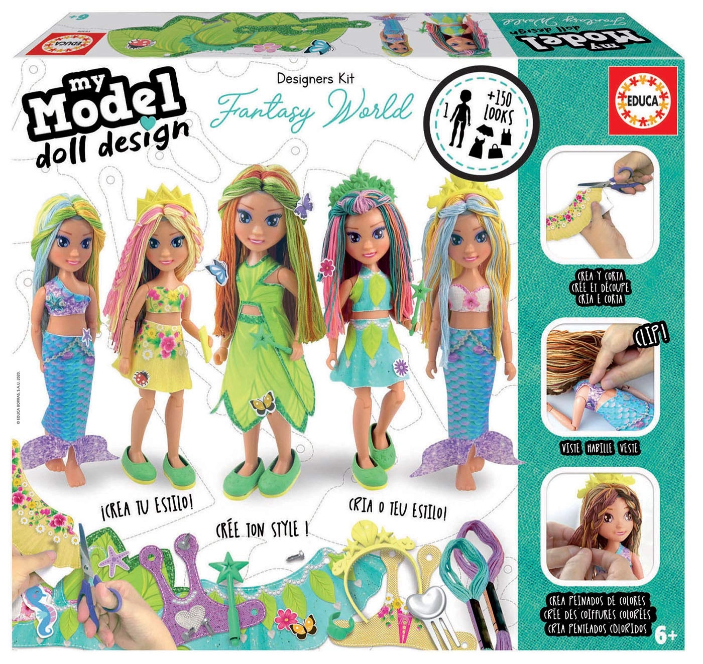 Educa My Model Doll - 150+ Looks Ages 6+