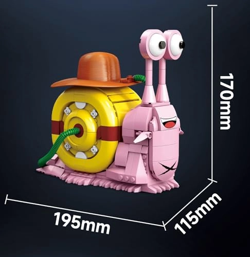 Snail Building Blocks - 573 pcs